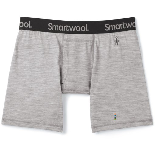 Foto de SmartWool Calzoncillo Bóxer Hombre - Merino Boxed - 545 light gray heather