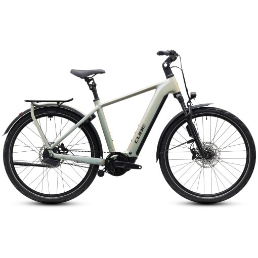 Produktbild von CUBE KATHMANDU HYBRID Deluxe EXC 800 - Trekking E-Bike - 2027 - glintsand / black