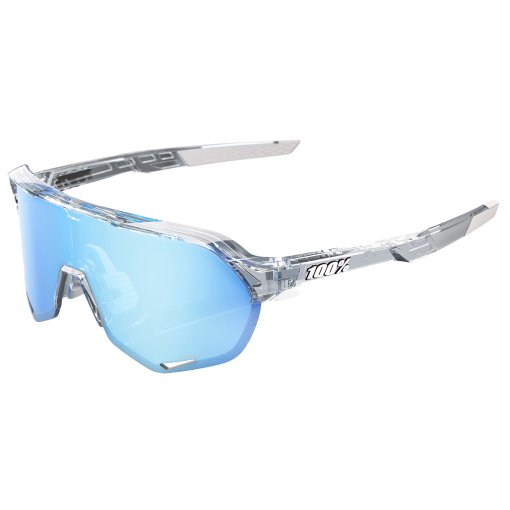 Foto de 100% Gafas - S2 - Polished Translucent Clear/HiPER Blue Mirror