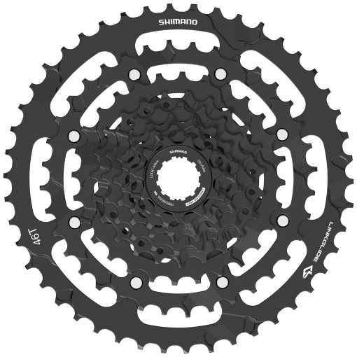 Immagine prodotto da Shimano Cassetta - CS-LG300 - LinkGlide | 9 Velocità - 11-46 Denti