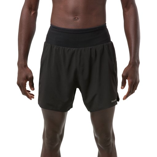 Foto de NNormal Pantalones Cortos Running Hombre - Race - Negro