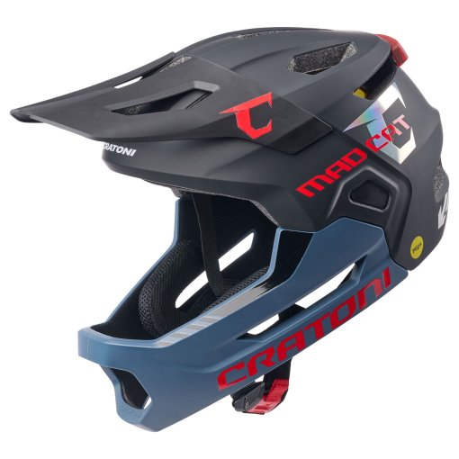 Photo produit de CRATONI MadCat MIPS Casque Vélo Enfant - gunmetal-red matt