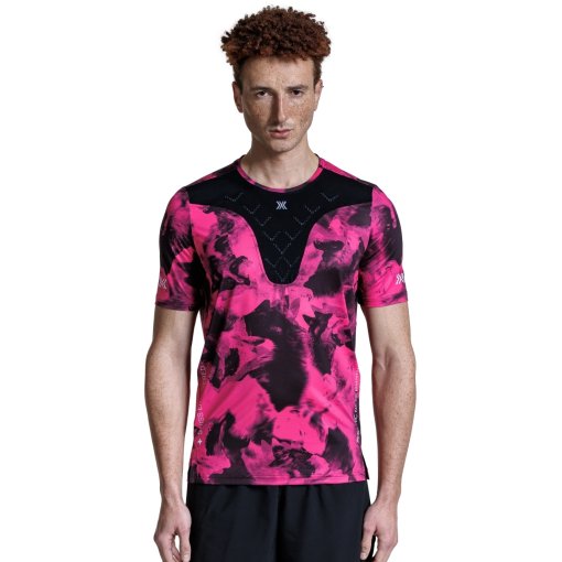 Foto de X-Bionic Camiseta Hombre - Corefusion Run - wolfpack/black/neo pink