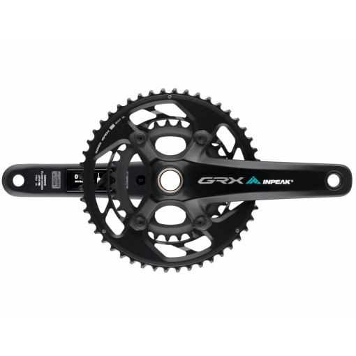 Immagine prodotto da INPEAK Guarnitura - Powercrank-E TWiN2 Powermeter - Shimano GRX FC-RX820 - 48/31
