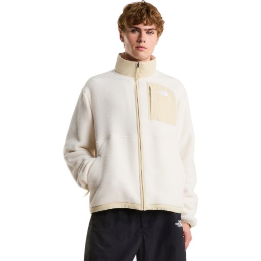 Productfoto van The North Face Yumiori Off Peak Herenjas met doorlopende rits - White Dune/Desert Stone