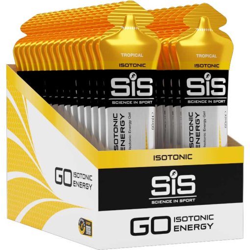 Picture of SiS GO Isotonic Energy Gel - Carbohydrate Gel - Best Before 30-AUG-2026 - 30x60ml