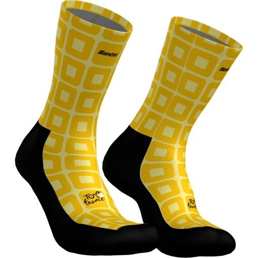 Immagine prodotto da Santini Grand Départ Barcelone Calzini - Tour de France™ 2026 Collection RE655PRBCN6TDF - yellow GI