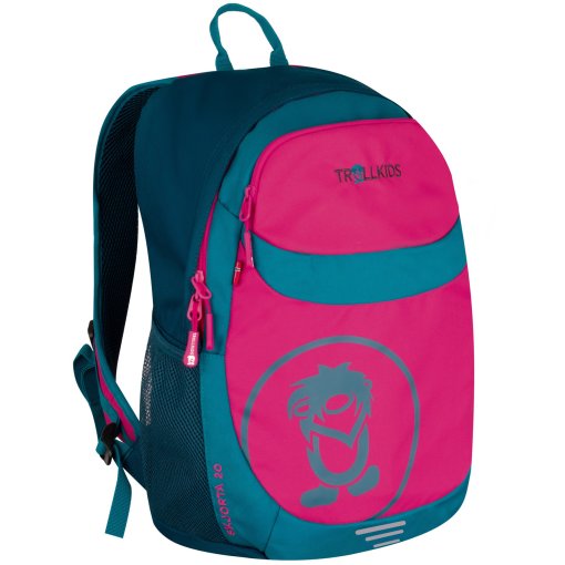 Photo produit de Trollkids Sac à Dos Enfant - Skjorta 20L - Bright Pink/Harbor Blue/Madeira Blue