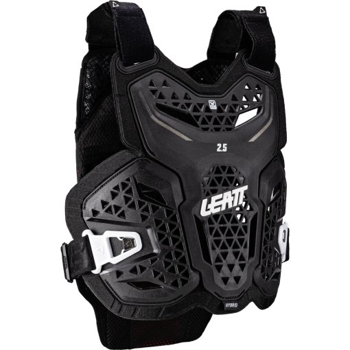 Productfoto van Leatt 2.5 Hybrid Junior Borstbeschermer kinderen - zwart