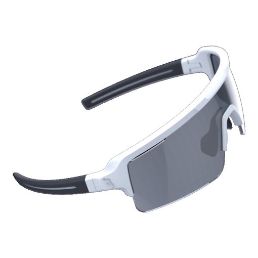 Foto de BBB Cycling Fuse BSG-65 Gafas - matt white - smoke flash mirror | yellow | clear