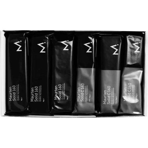 Foto de MAURTEN Solid 160 Energy Bar - Mix Box - Barritas de carbohidratos - 12x55g