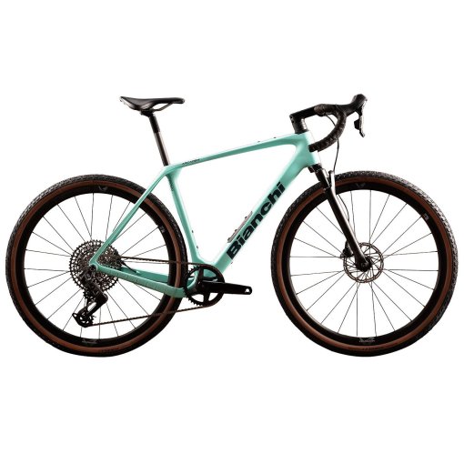 Immagine prodotto da Bianchi Bicicletta Gravel Carbonio - GX - ARCADEX PRO - 2025 - CK16 / green water matt