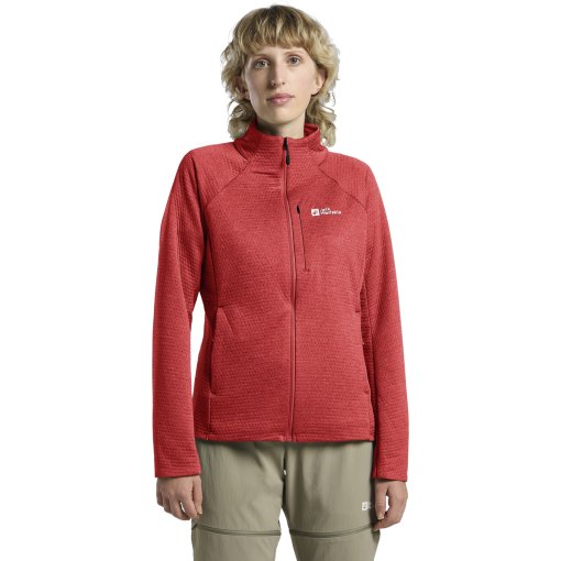 Foto de Jack Wolfskin Chaqueta Mujer - Taiga Fz - vibrant red