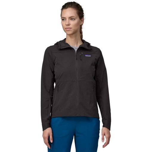 Foto de Patagonia Chaqueta con Capucha Mujer - R1 CrossStrata - Negro