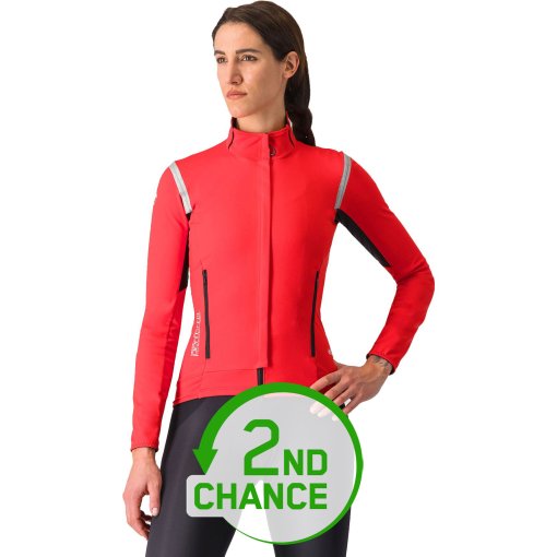 Produktbild von Castelli Perfetto RoS 2 Jacke Damen - hibiscus/silver reflex 081 - B-Ware