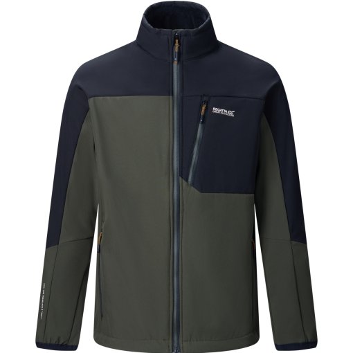 Produktbild von Regatta Moutdale Softshell-Jacke Herren - Dark Khaki/Black 2BC