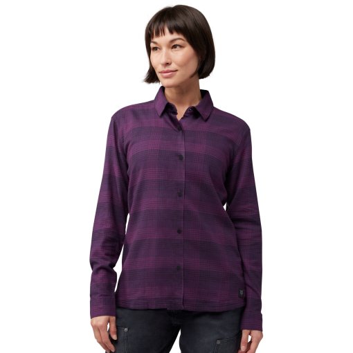 Foto de FOX Camisa de Franela Mujer - Survivalist Stretch - dark purple