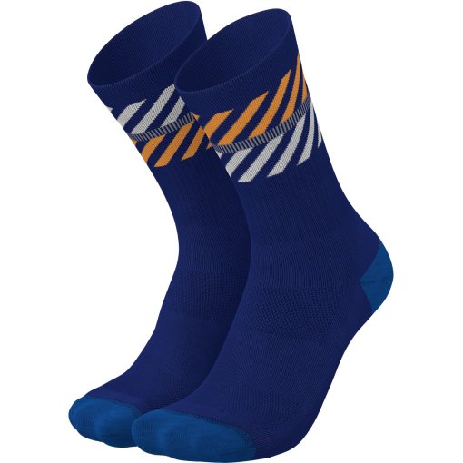 Produktbild von INCYLENCE Merino Light Lanes Socken - Navy Orange
