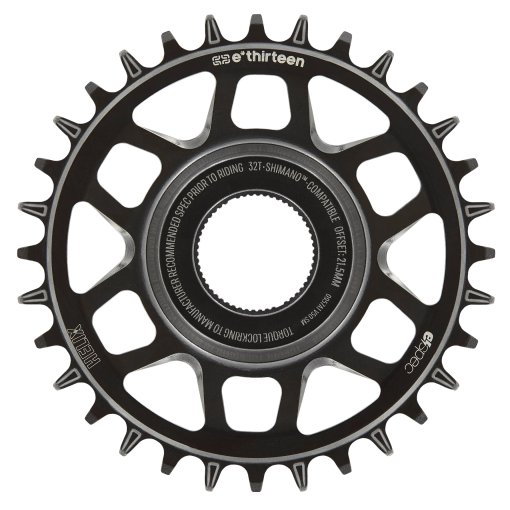 Produktbild von e*thirteen Helix Core e*spec - Direct Mount Kettenblatt - Shimano EP8 - schwarz