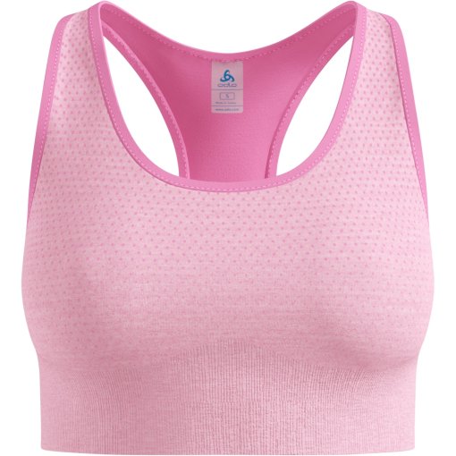 Productfoto van Odlo Seamless Medium-Support Sportbeha Dames - hyper pink