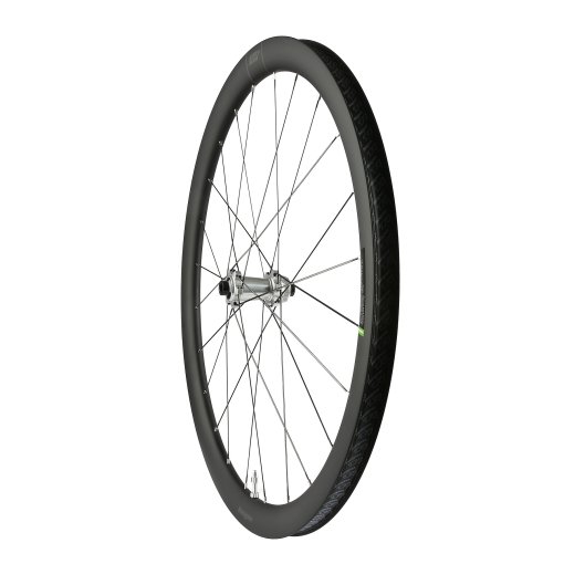 Image de Hope Roue avant RX40 en carbone Gravel | Pro 5 Straight Pull | Centerlock | Hookless | 12x100 mm - argent