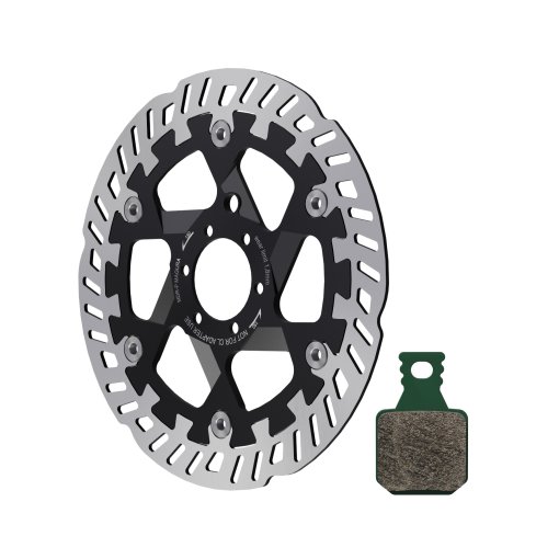 Immagine prodotto da Magura eSTOP Optimized Kit - MDR-P Disc Rotor | 8.S Sport Brake Pads - 180mm