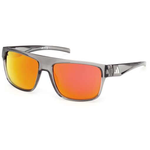 Produktbild von adidas Essentials ES0003 Brille - grey / roviex mirror