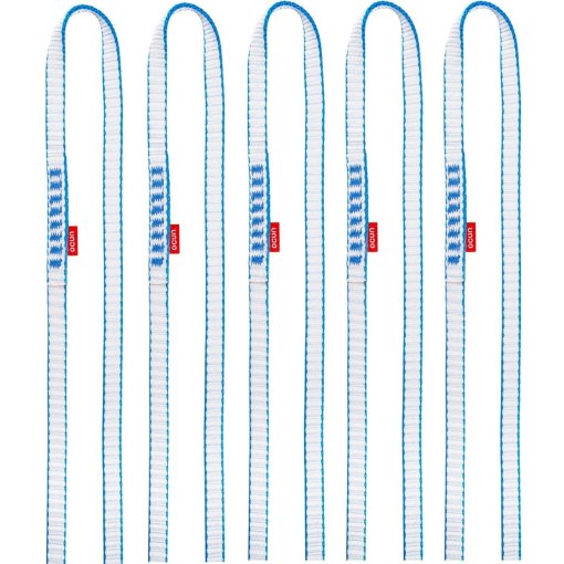 Photo produit de Ocún Sangle - O-Sling Bio-Dyn 11 mm - Pack de 5 - 120 cm blue