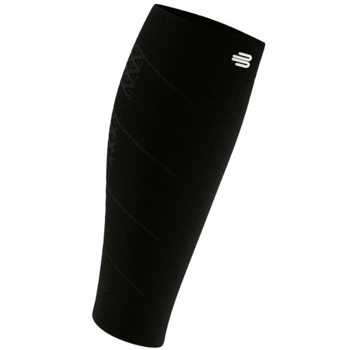 Productfoto van Bauerfeind Run Performance Compressie beenwarmers voor heren - black