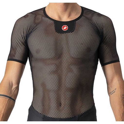 Productfoto van Castelli Core Mesh 3 SS Hemd met Korte Mouwen Heren - zwart 010