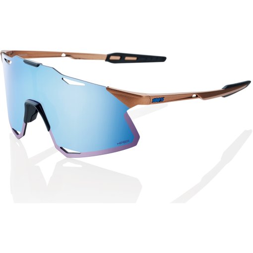 Foto de 100% Gafas - Hypercraft - Matte Copper Chromium - HiPER Blue Multilayer Mirror | Clear