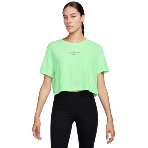 Immagine prodotto da Nike Pro Dri-FIT Maglietta Donna - Crop - vapor green FV4298-376