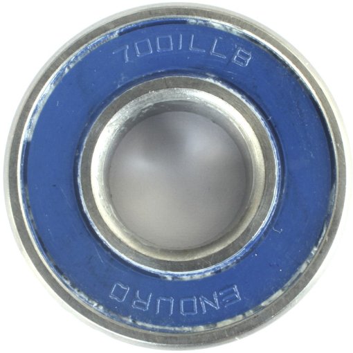 Zdjęcie: Enduro Bearings 7001 2RS - ABEC 3 MAX - Angular Contact Ball Bearing - 12x28x8mm