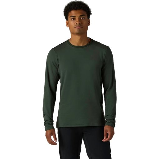 Foto de Velocio TRAIL Merino Maillot de manga larga para hombres - Deep Forest