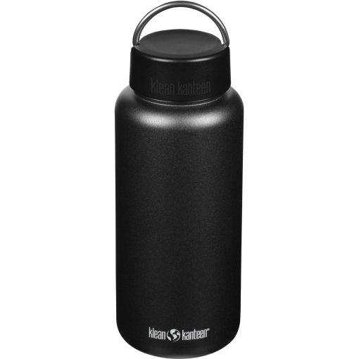 Klean Kanteen Wide Bottle 800ml with Wide Loop Cap - Brushed