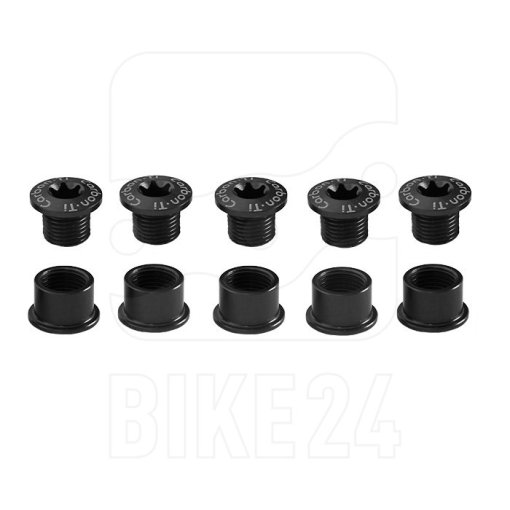 Immagine prodotto da Carbon-Ti X-Fix Road Chainring Fixing Bolt Set - black