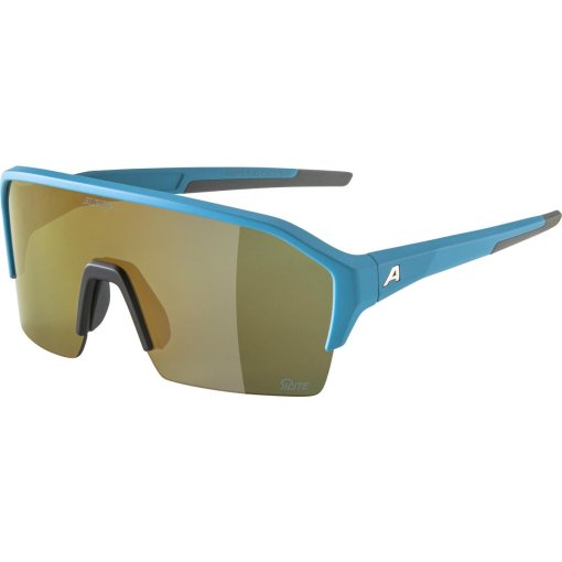 Foto de Alpina Gafas - Ram HR Q-LITE - smoke-blue matt/mirror gold