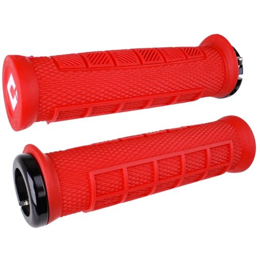 Produktbild von ODI Elite Pro Lock-On Lenkergriffe 2.1 - red/black