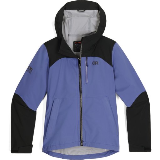 Foto de Outdoor Research Chaqueta Impermeable Bicicleta de Montaña Mujer - Freewheel MTB Stretch - galactic/black