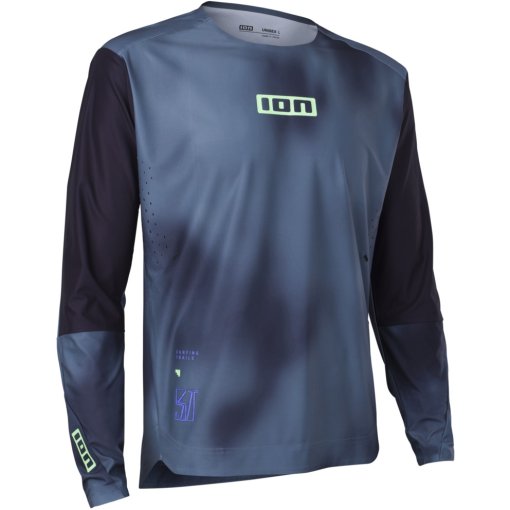 Picture of ION Bike Scrub UTAH Long Sleeve Jersey Unisex - Black