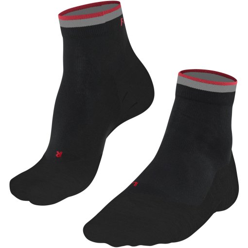 Photo produit de Falke Chaussettes Running Homme - RU4 Endurance Short Reflect - noir 3001