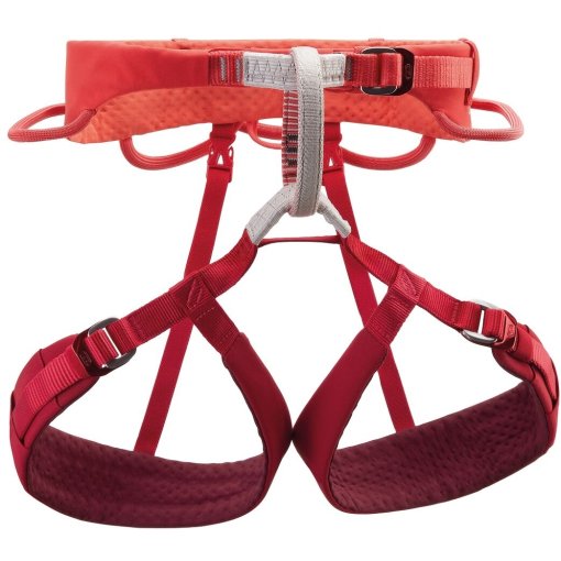 Photo produit de Petzl baudrier escalade femme- Adjama - coral red