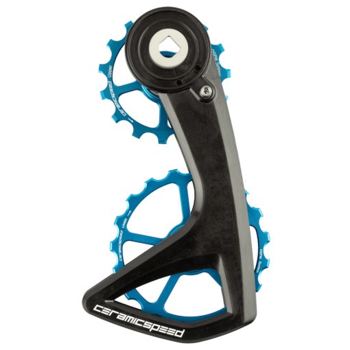 Picture of CeramicSpeed OSPW RS Derailleur Pulley System - 5-Spoke | for SRAM RED D1/E1 / Force D1 AXS V3 - blue