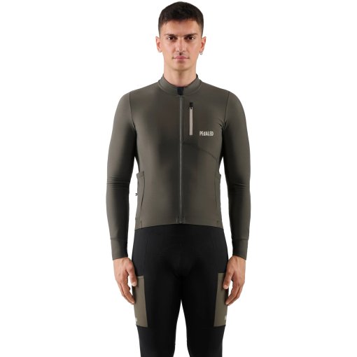 Immagine prodotto da PEdALED Maglia a Maniche Lunghe Uomo - Odyssey - Grey Ink
