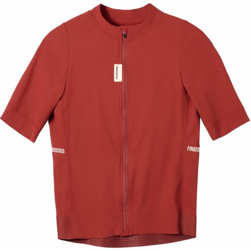 Foto de FINGERSCROSSED Maillot de Manga Corta Mujer - Road - Brick