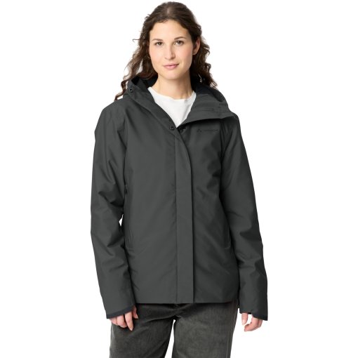 Photo produit de Vaude Veste Imperméable Femme - Cyclist Warm - graphite