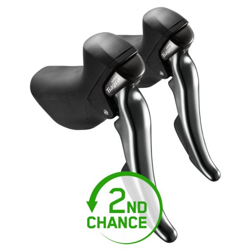 Produktbild von Shimano Tiagra ST-4703 STI für Felgenbremsen - 3x10-fach - Paar - schwarz - B-Ware