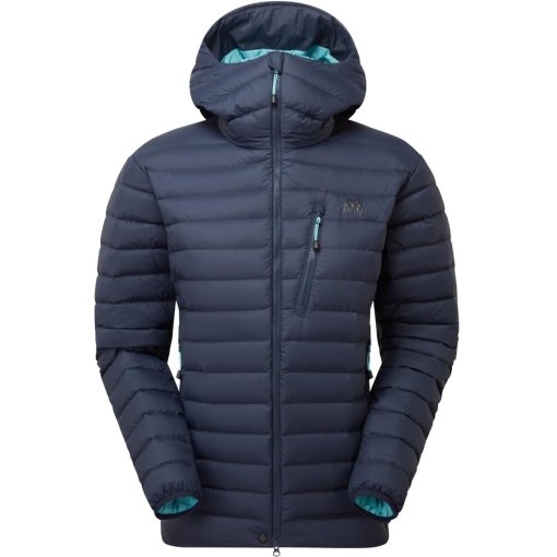 Immagine prodotto da Mountain Equipment Giubbotto in Piuma D&#039;oca con Cappuccio Donna - Earthrise ME-006400 - cosmos