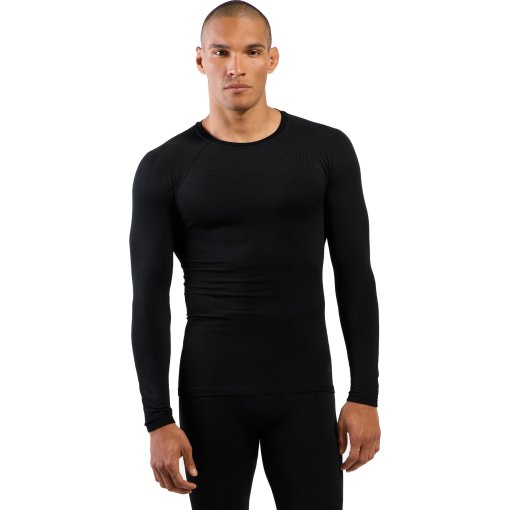 Picture of Odlo Performance Light Crew Neck Long-Sleeve Base Layer Top Men - black