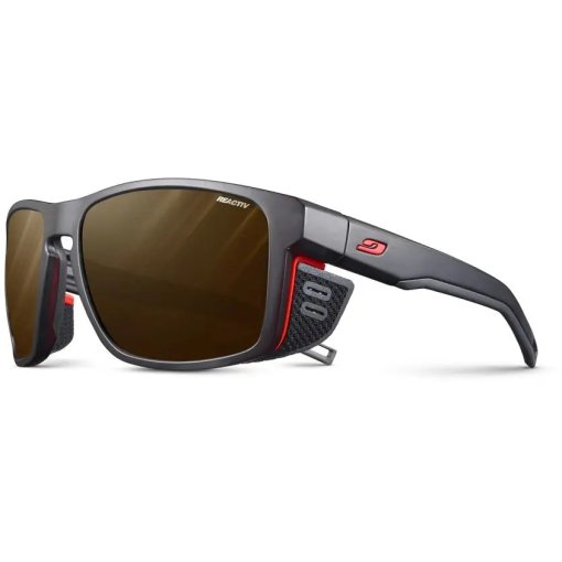 Foto de Julbo Gafas de Sol - Shield M - Black/Orange - Reactive 2-4 Polarized